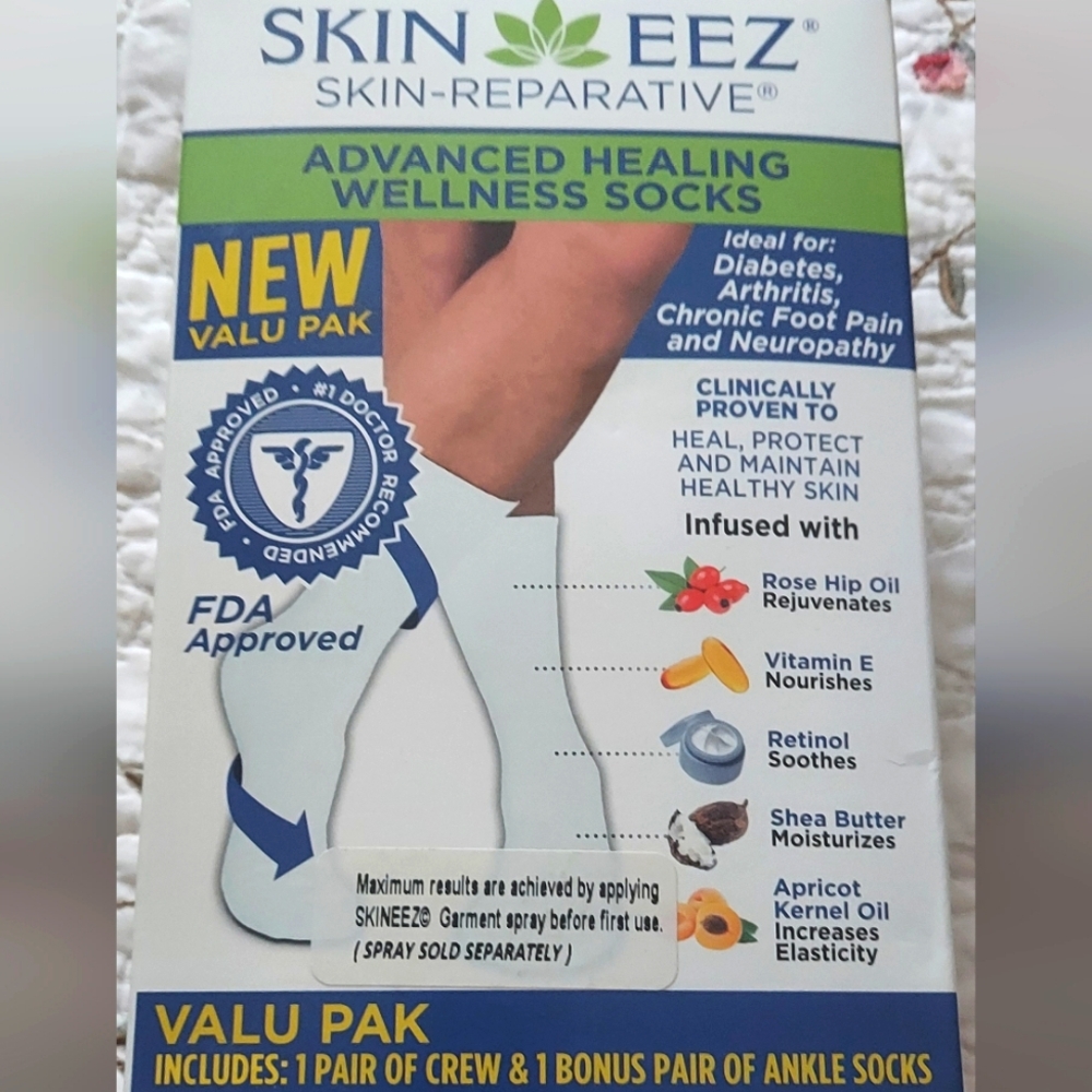 Skin EEZ Core Wellness Socks